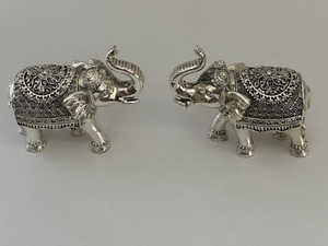 silver home decor accents