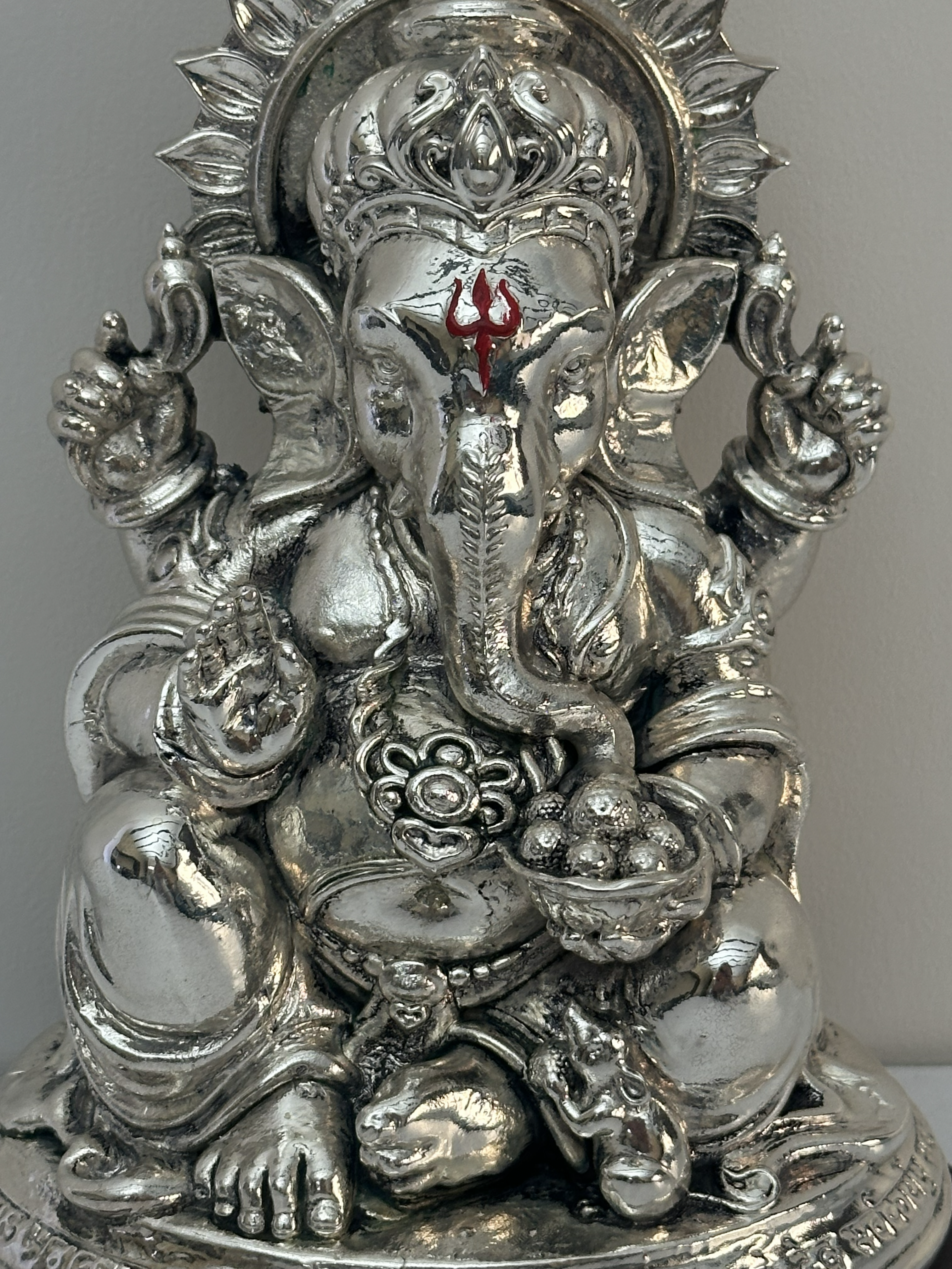 Pure Silver Lord Ganesha Idol